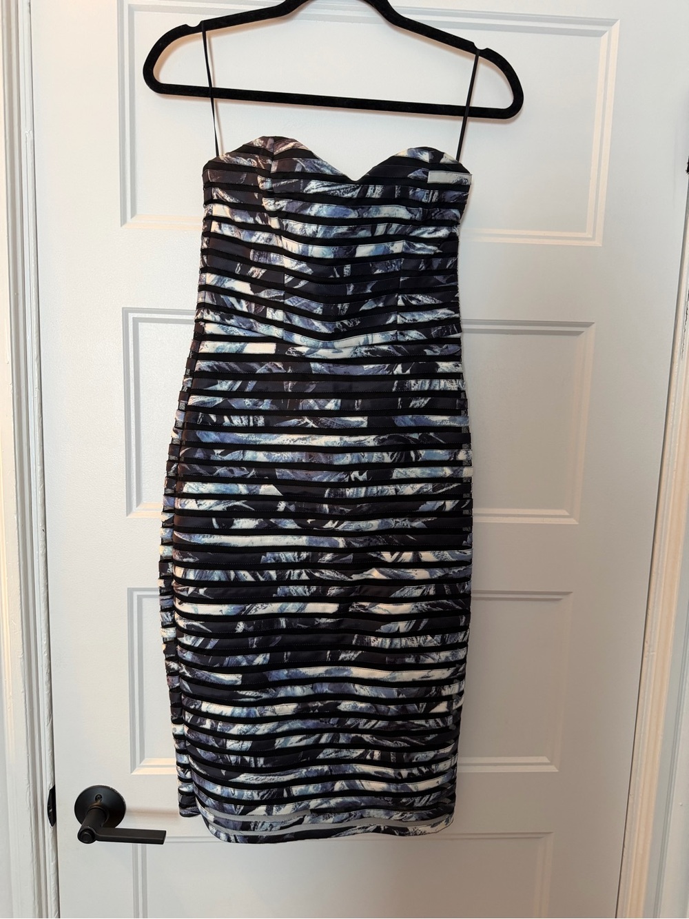 Parker Jaime strapless textured dress Size 2